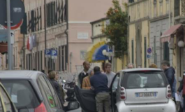 Commercianti in protesta a Colline