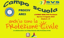 Anch'io sono la Protezione Civile: Campo Scuola SVS dall'8 al 13 Agosto