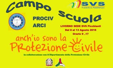 Anch'io sono la Protezione Civile: Campo Scuola SVS dall'8 al 13 Agosto