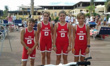 La "Nuoto Livorno Triathon" protagonista al trofeo Coni