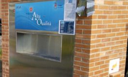 Inaugurata la fontanella di acqua ad "Alta Qualità" alla rotatoria di Salviano