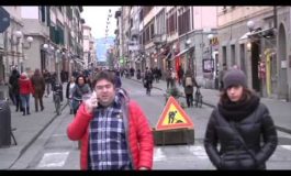 Nuovi gettarifiuti in via Ricasoli (Video)