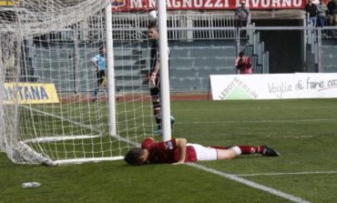 Livorno Lupa Roma 1-1 Pesce d'Aprile all'Ardenza