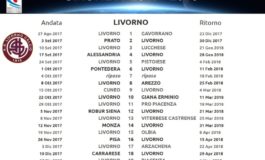 Il calendario completo. A novembre e aprile il derby con il Pisa