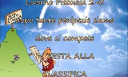 Livorno solitario in classifica. La vignetta di Rima