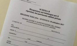 Ultimi giorni per la riconsegna dei moduli di segnalazione dei danni