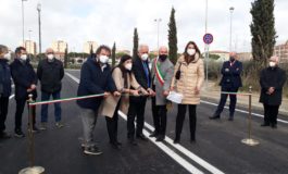 Salviano, inaugurata la bretella. Regione e Comune al taglio del nastro