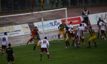 Livorno Figline 2-3 Pioggia sull'Ardenza