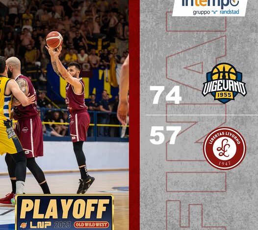 Finisce la corsa playoff della Libertas a Vigevano, 74 – 57