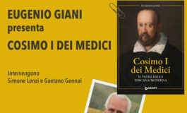 Coppa Barontini, Eugenio Giani presenta il libro: “Cosimo I dei Medici. Il padre della Toscana moderna”