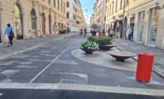 Via Ricasoli, si è concluso il restyling della prima parte della strada, lato piazza Cavour