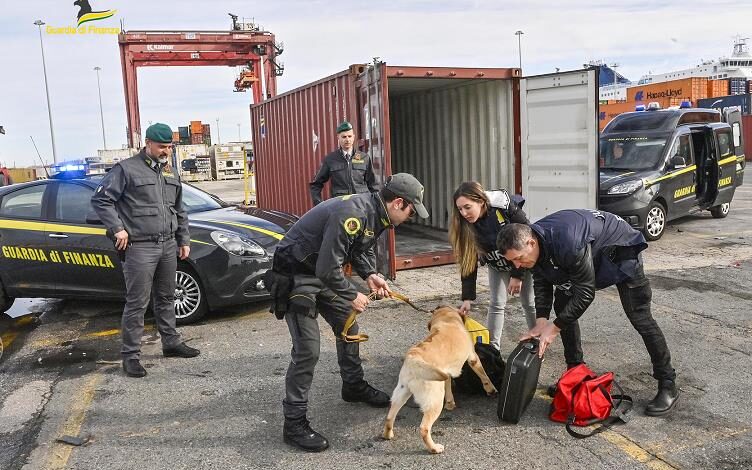 Tentarono di recuperare 50 kg di cocaina in un container al porto, arrestati