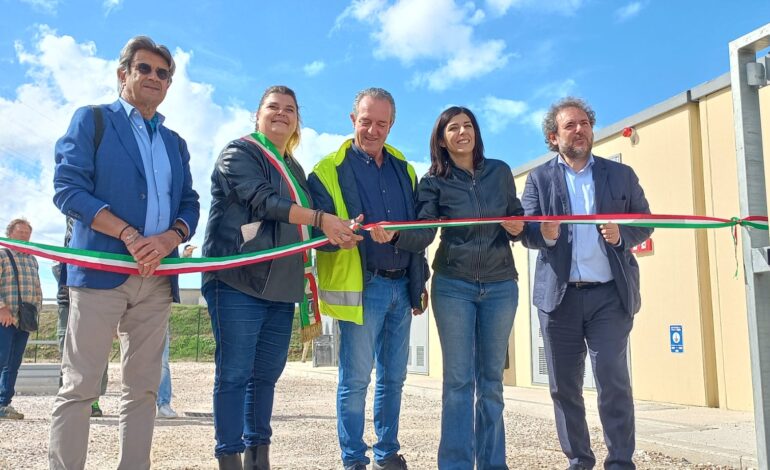 Rischio idraulico, inaugurato impianto idrovoro a Stagno