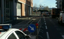 Viale Fabbricotti, restringimento temporaneo della carreggiata