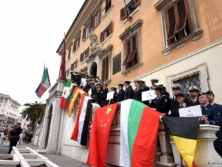 Parata delle Marinerie Estere e ricevimento a Palazzo Comunale