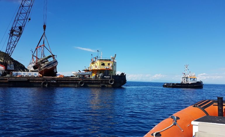 In sicurezza il peschereccio incagliato in Gorgona