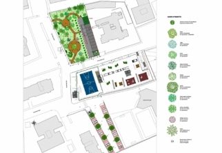 Un parco pubblico, una piazza e nuovi parcheggi