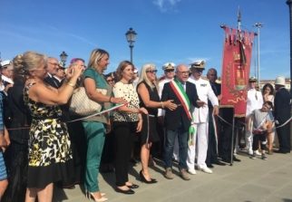 Inaugurato lo Scoglio della Regina