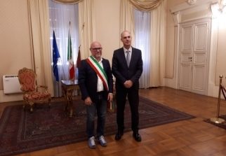 Il sindaco Nogarin riceve l’Ambasciatore d’Israele