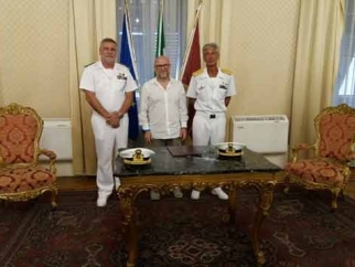 Il sindaco Nogarin incontra il nuovo comandante della Capitaneria di Porto