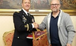 Ricevuto a Palazzo comunale il Comandante della Guarnigione U.S. Army Italy