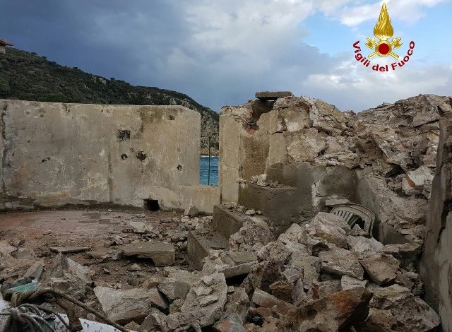 Torre medicea all’Elba distrutta da un fulmine