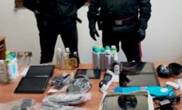 Sorpeso con la refurtiva, agli arresti guardia giurata