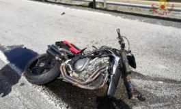 Incidente in moto. Grave 29enne