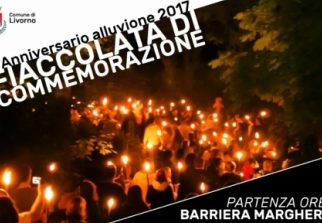 Fiaccolata di commemorazione dell'alluvione 2017