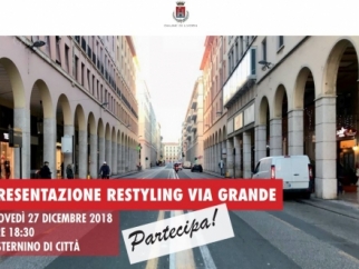 Ecco il progetto di restyling di via Grande