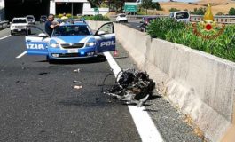 Schianto in autostrada: due feriti