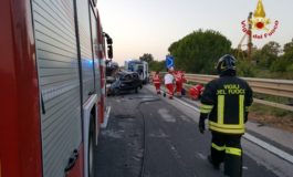 Maxi incidente sull'Aurelia a Cecina.10 i feriti