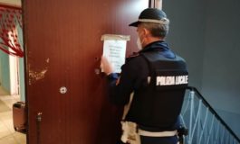 Sgomberato edificio occupato. Sei persone denunciate