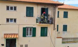 In fiamme appartamento ad Antignano