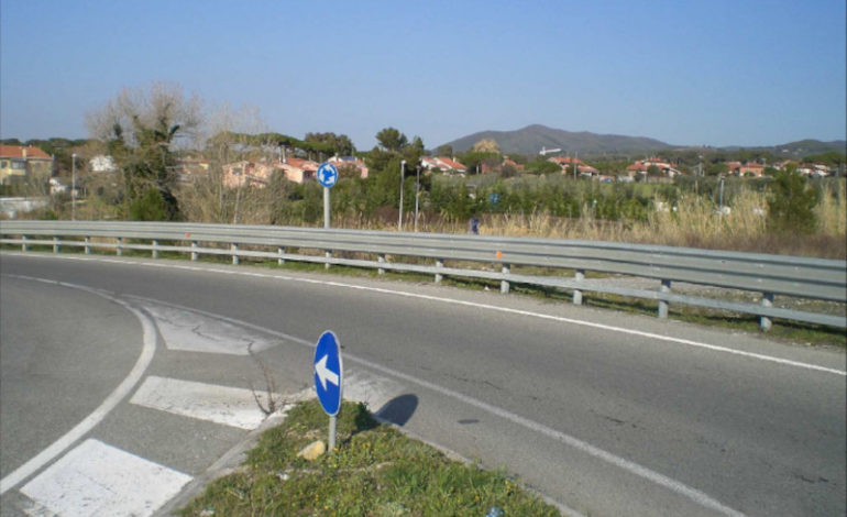 Via di Montenero entrata in funzione la rotatoria provvisoria