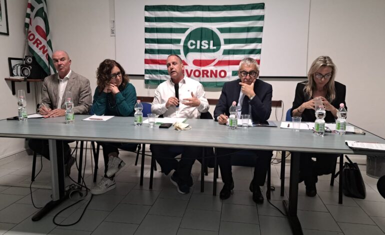 Cisl, successo per l’incontro con i candidati a sindaco del comune di Livorno