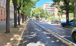 Conclusi in anticipo i lavori al primo tratto di viale Mameli. In corso l’asfaltatura di via Buonarroti